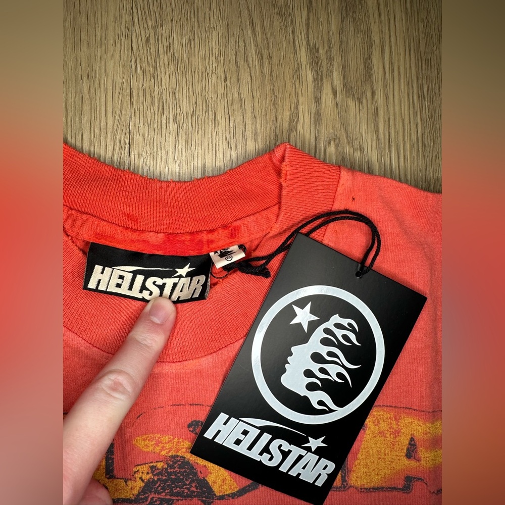 Hellstar Rasta ‘Multi’ T-Shirt - Picture 4 of 9